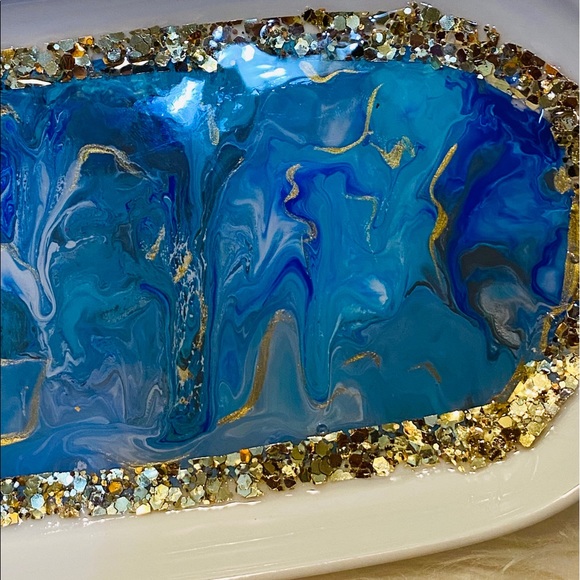 Hand made Decorative platter - Picture 2 of 5